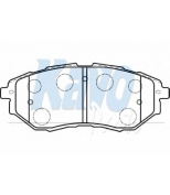 KAVO PARTS - BP8020 - К-Т КОЛОДОК ТОРМ. FR SU LEGACY, OUTBACK, TRI